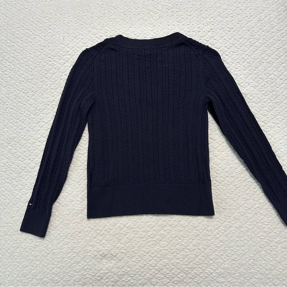 Tommy Hilfiger Penn State Cardigan Blue Women’s Size M - Picture 7 of 10